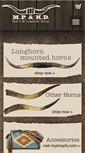 Mobile Screenshot of hornandleather.com